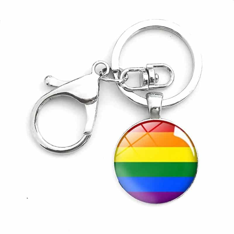 Rainbow Key Chain