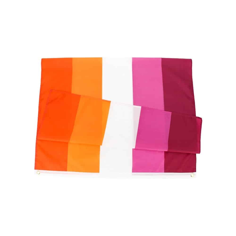 5 Colour Lesbian Flag – 90cm x 150cm