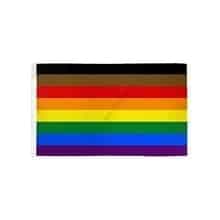 90cm by 150cm Philadelphia Gay Pride Flag