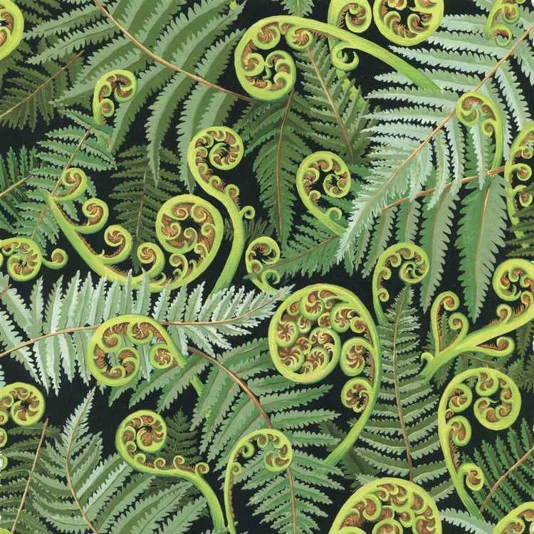 The fabric used to make the Kiwiana Koru Reusable Mask