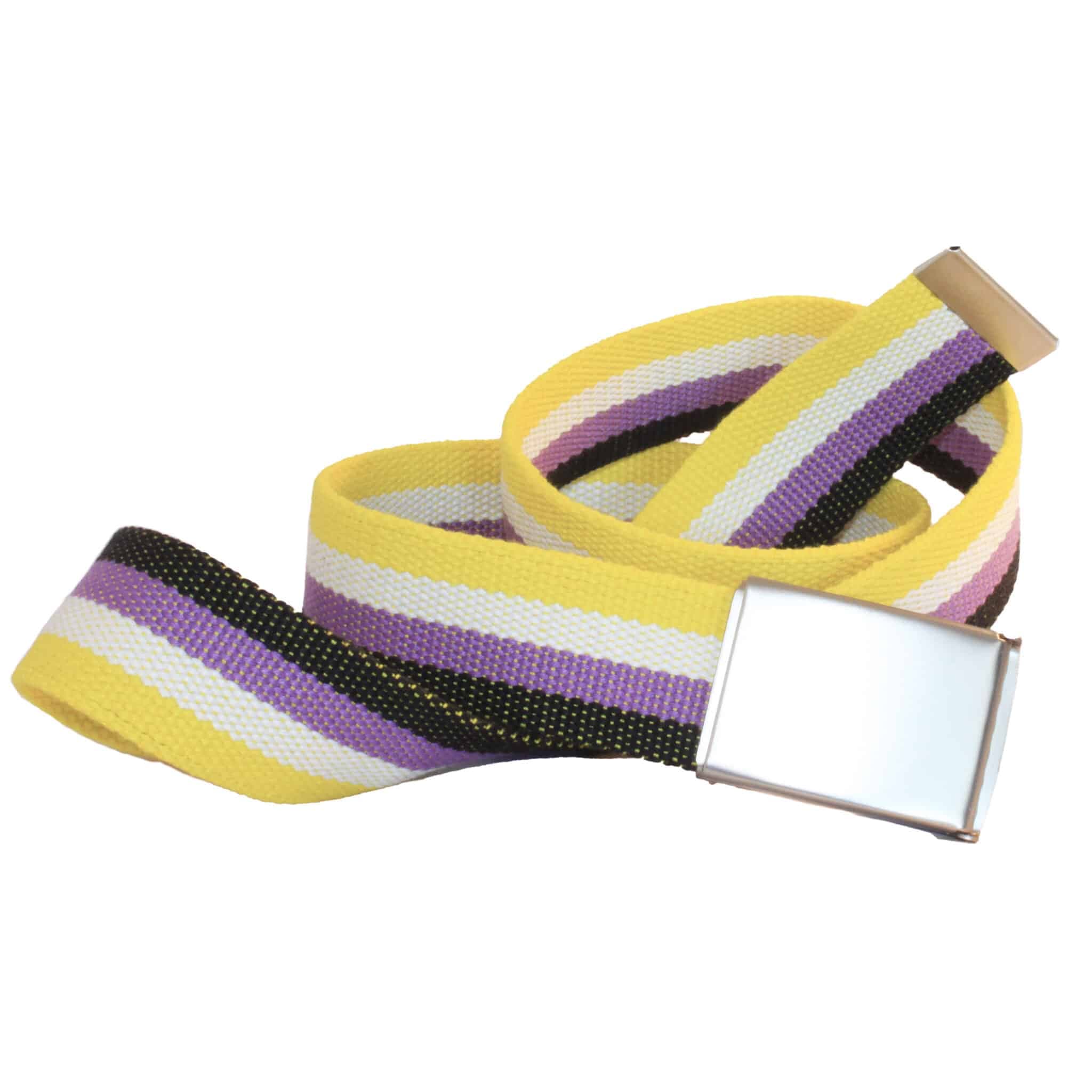 Non-binary belt curly