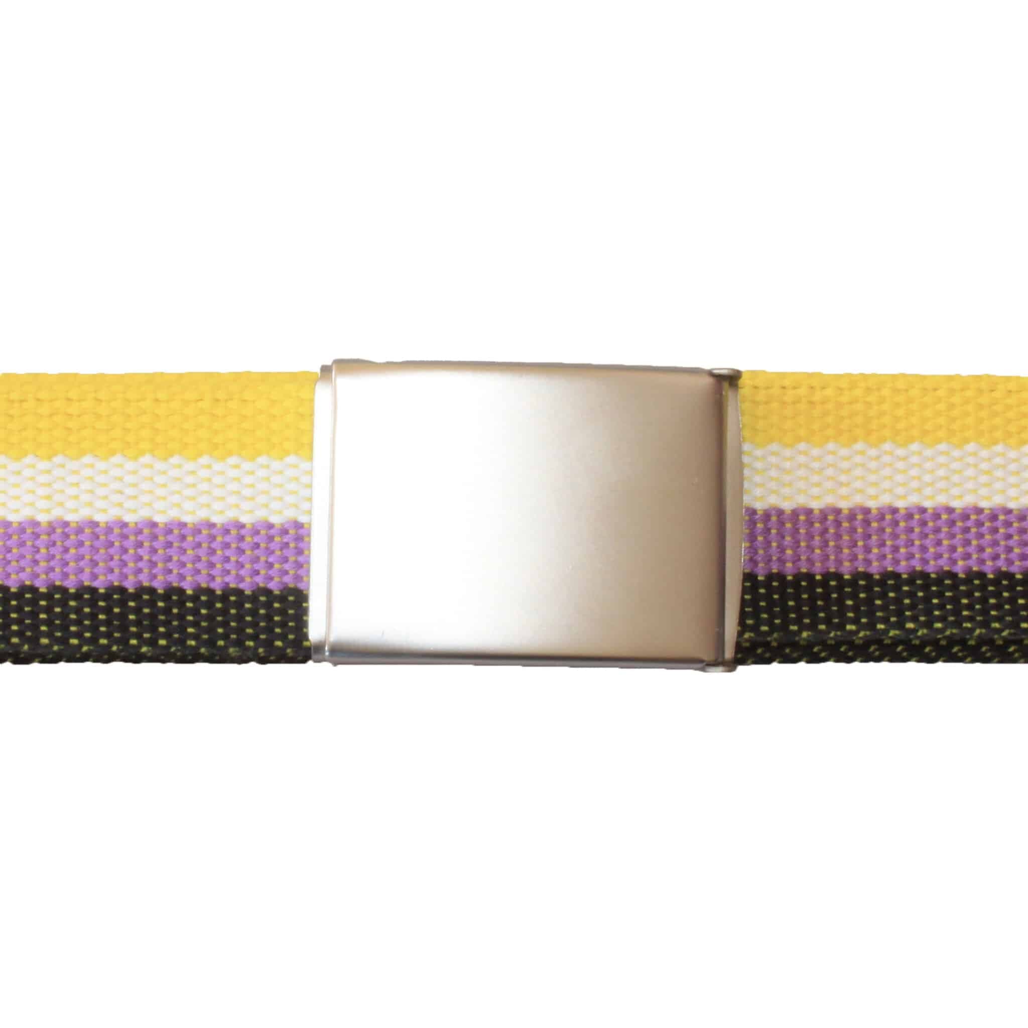 Non-binary belt flat