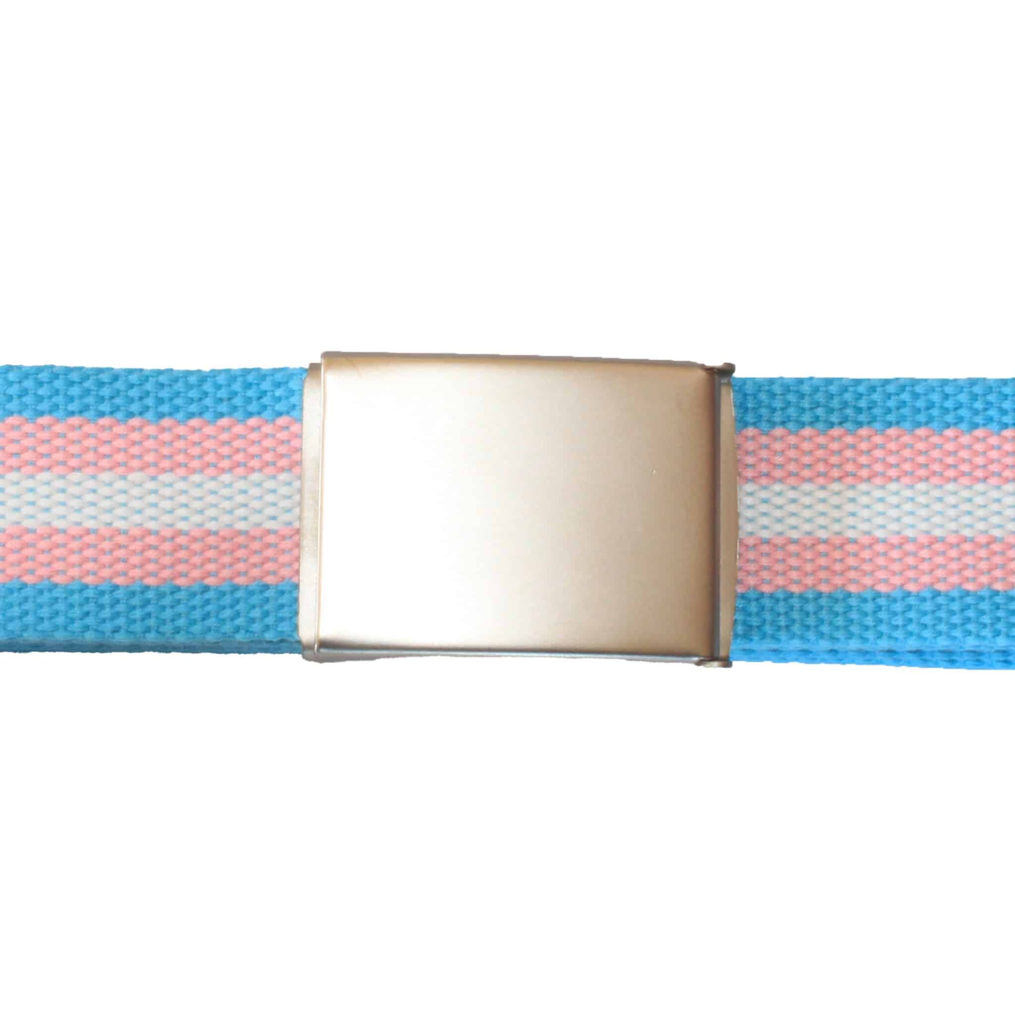Transgender Pride Belt Flat