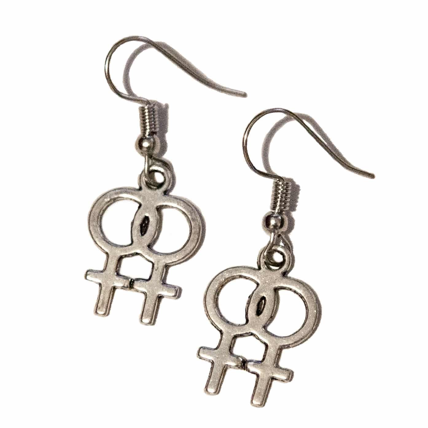 Double Venus Lesbian Earrings