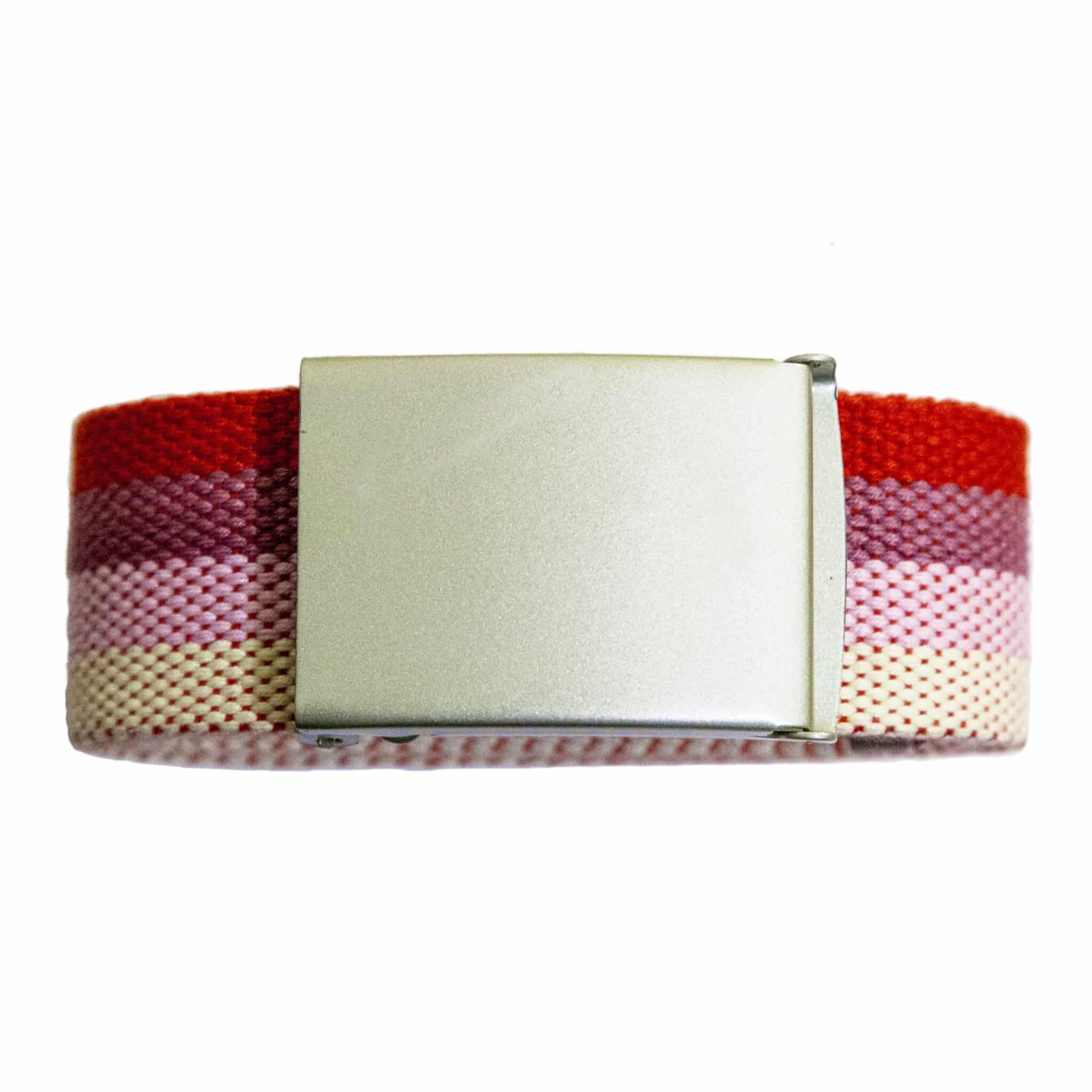Lesbian Pink Flag Pride Belt