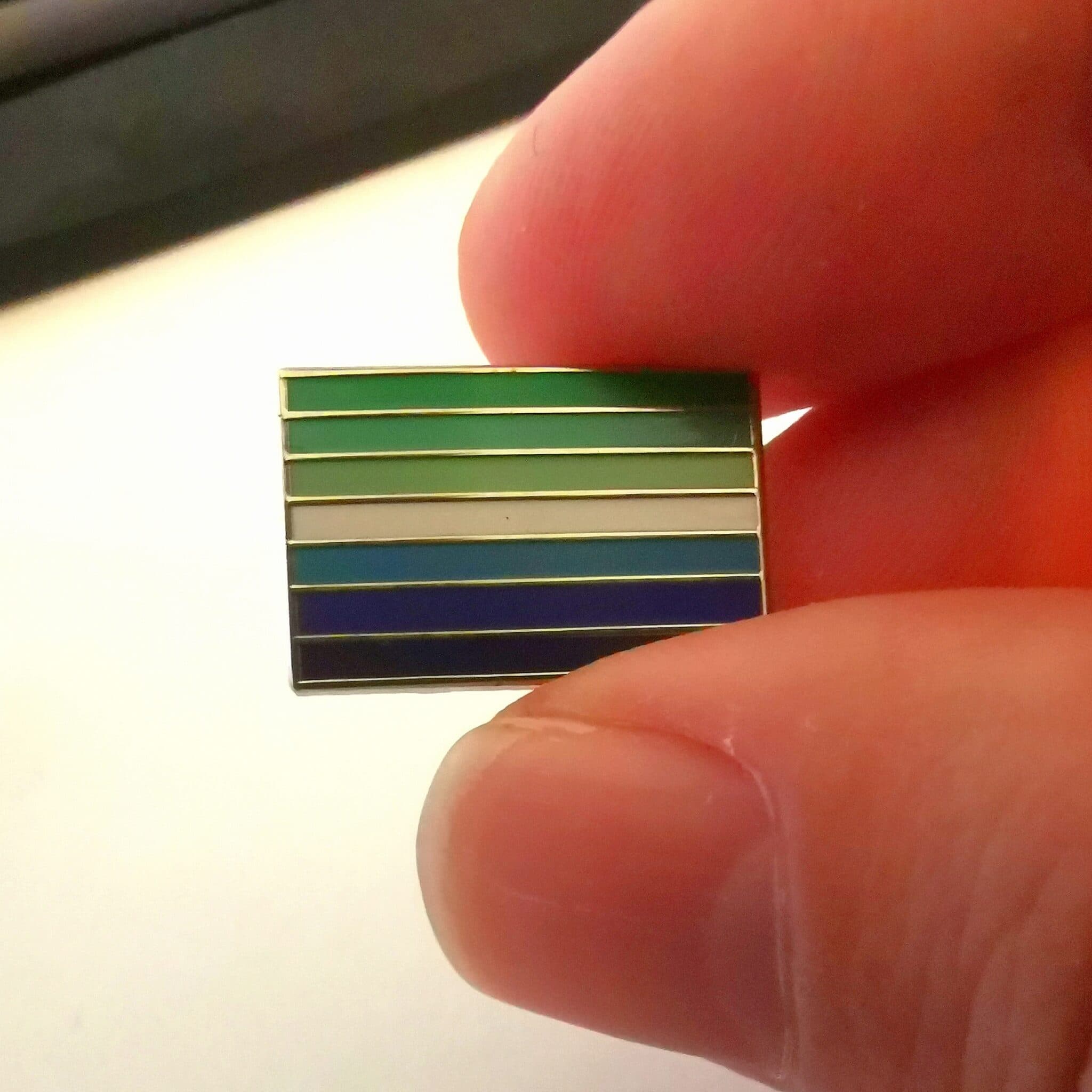 MLM Gay Male Lapel Pin thumbnail 2