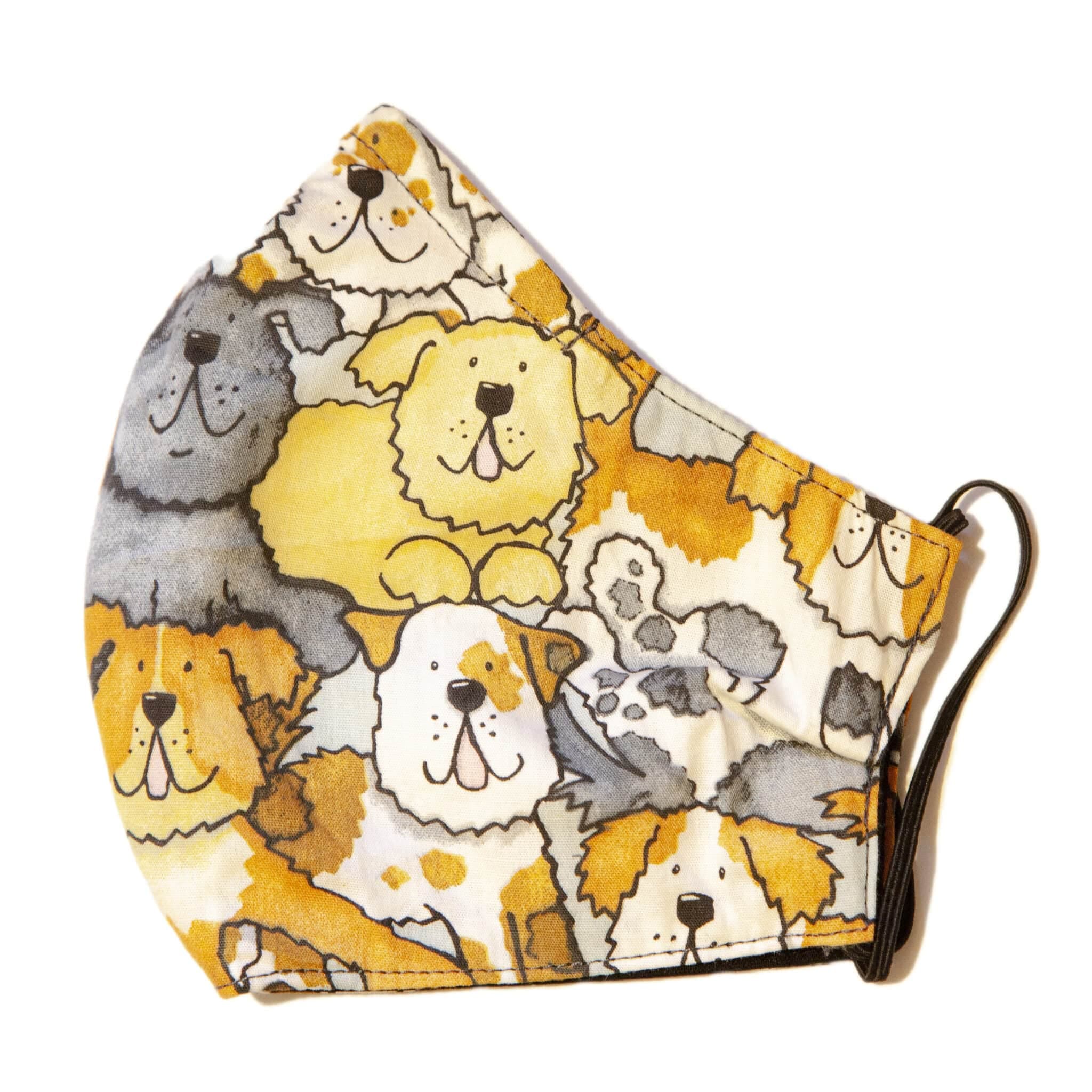 Dog Print Face Mask