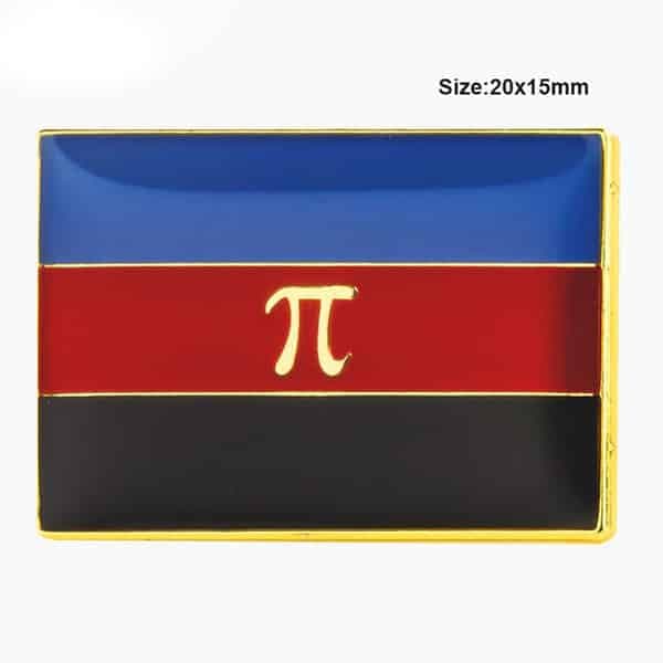 Polyamourous Pride Lapel Pin