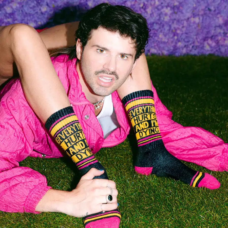 Everything Hurts and I'm Dying Sock thumbnail 9