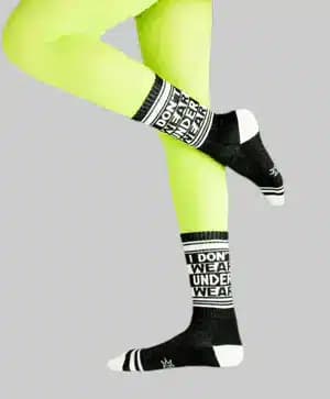 I Don't Wear Underwear Sock thumbnail 3