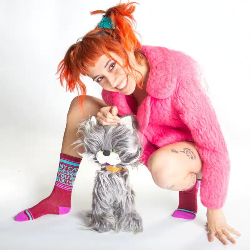My Cat Says You're Dumb Sock thumbnail 4