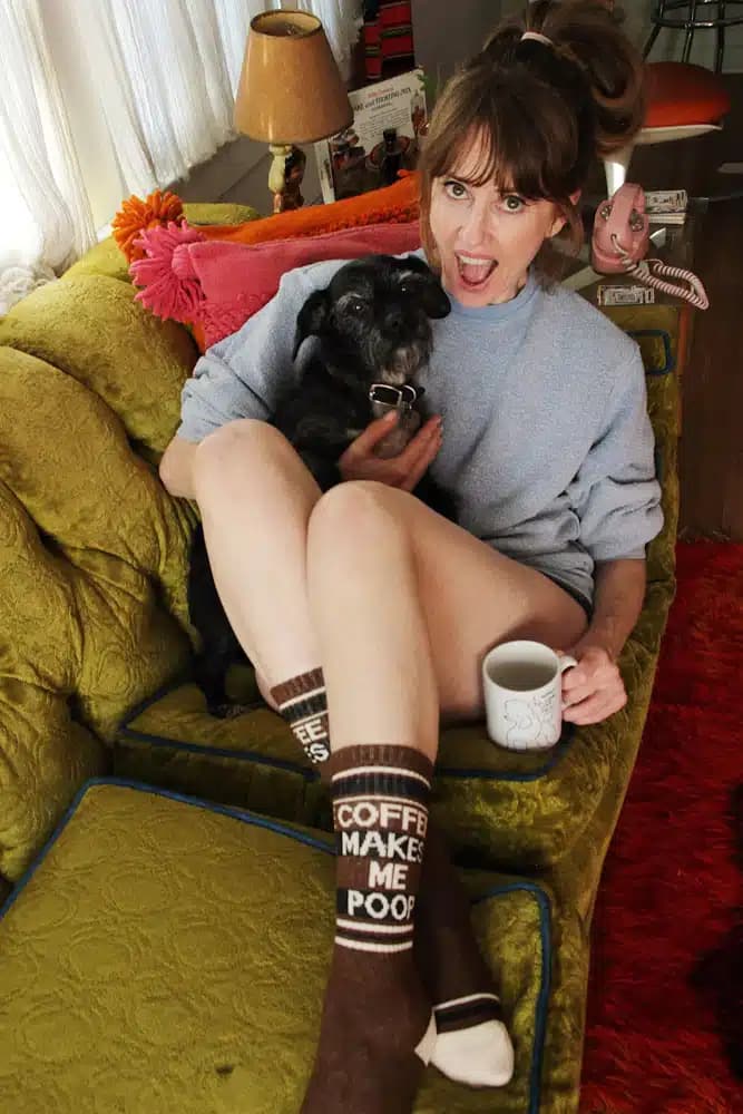 Coffee Makes Me Poop Sock thumbnail 5