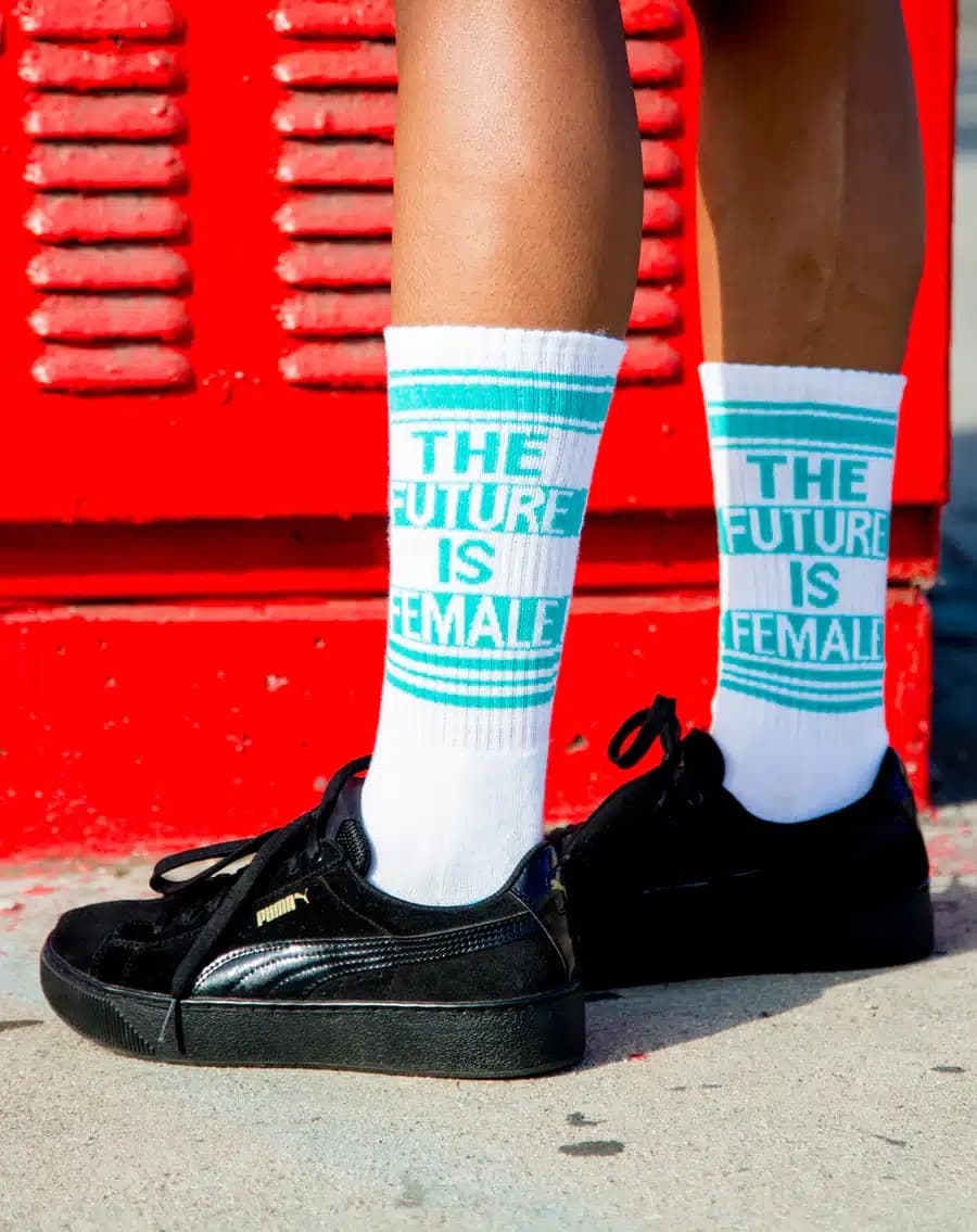 The Future Is Female Sock thumbnail 3