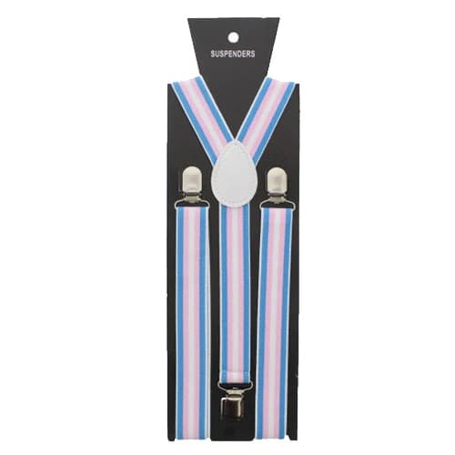 Trans Flag Braces