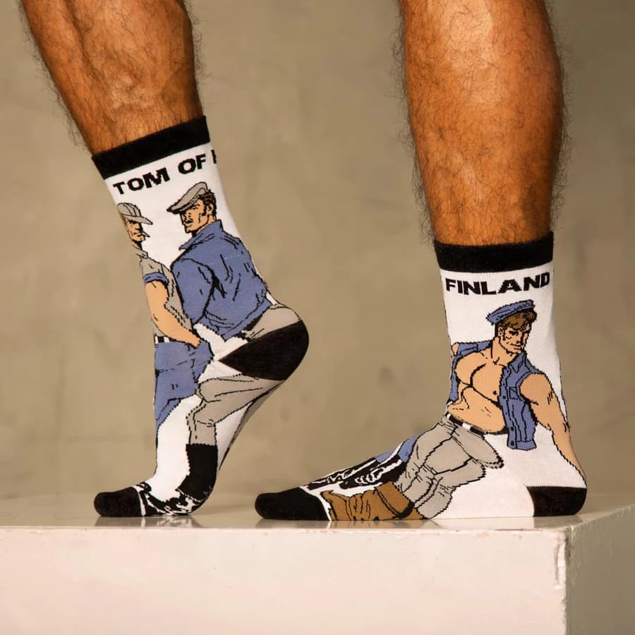 Tom Of Finland Denim Trio Sock thumbnail 4