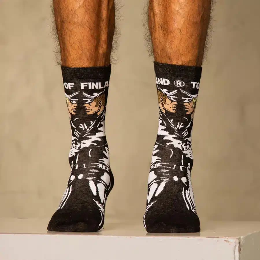 Tom Of Finland Leather Duo Sock thumbnail 3