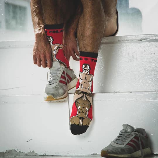 Tom Of Finland Vitruvian Men Sock thumbnail 3
