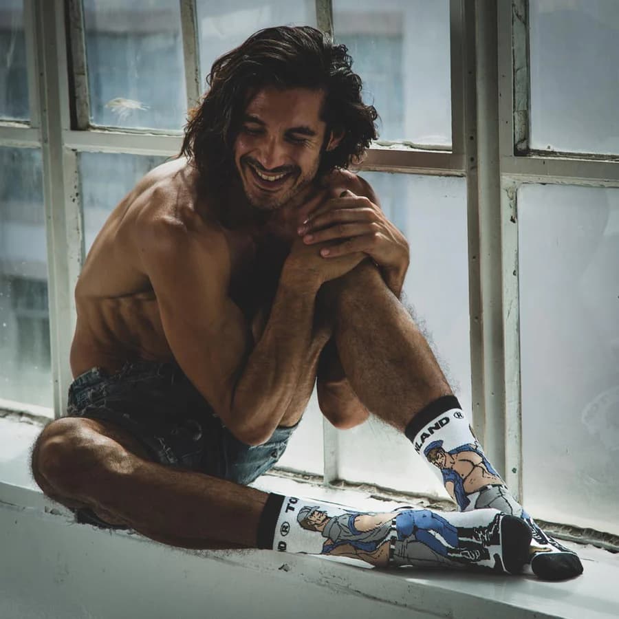 Tom Of Finland Denim Trio Sock thumbnail 5