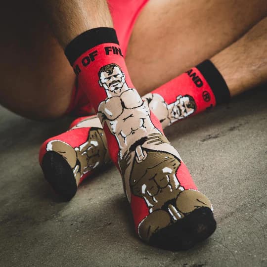 Tom Of Finland Vitruvian Men Sock thumbnail 6