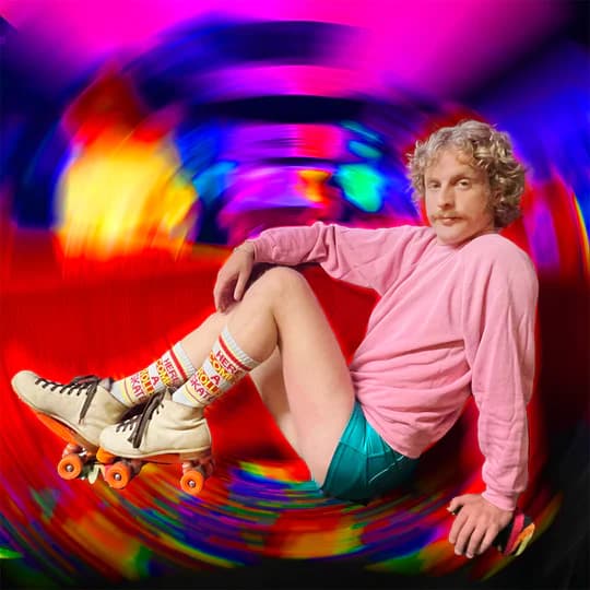 Here Comes A Roller Skater Sock thumbnail 3