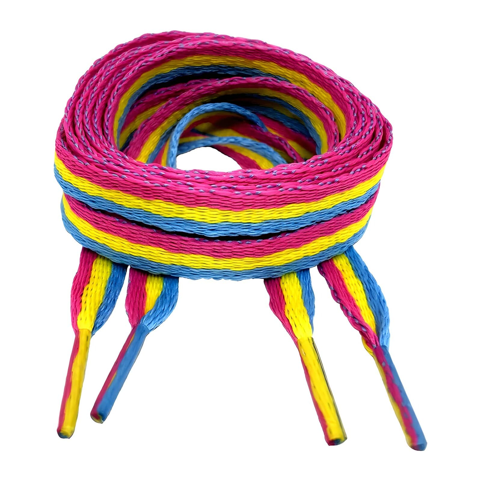 Pansexual Flag Shoelaces