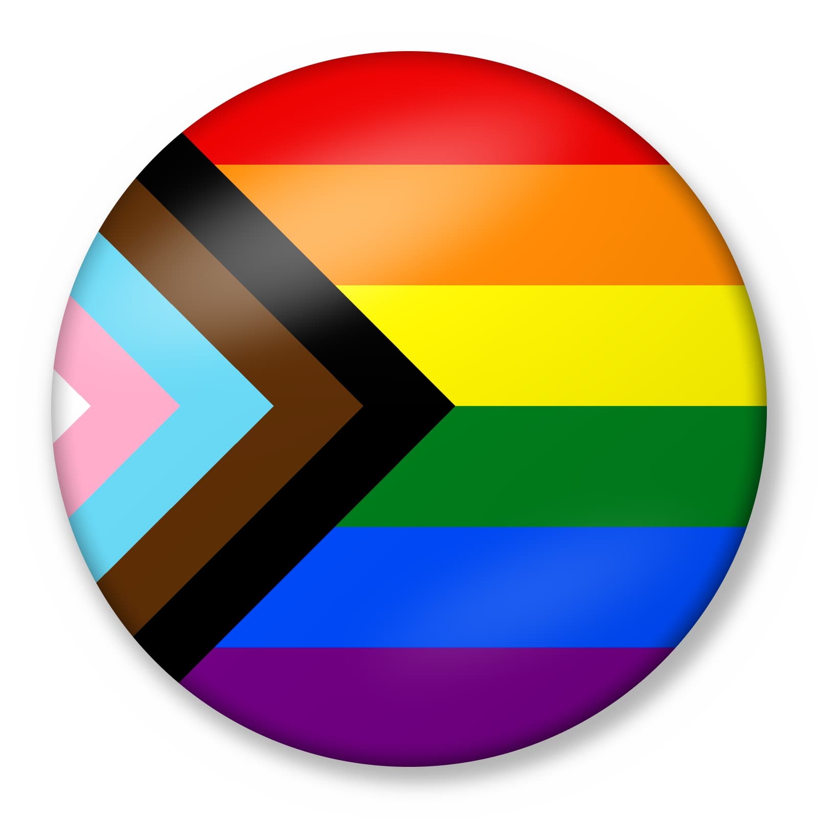 Rainbow Progress Pride Badge