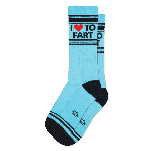I ❤️ To Fart Sock