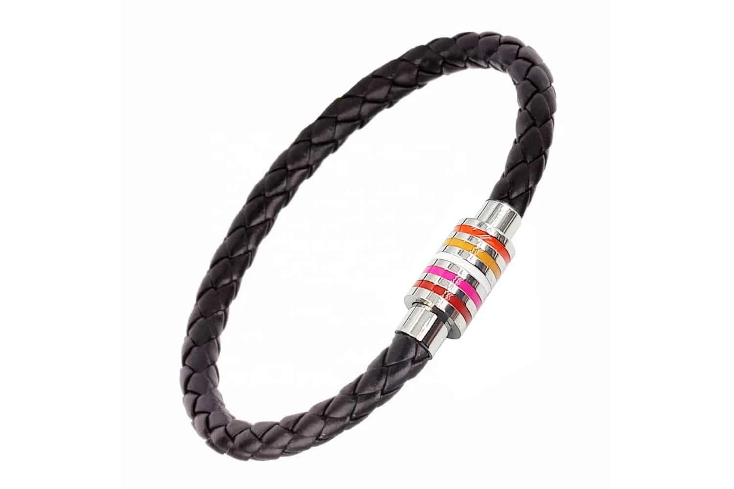 Lesbian Braided Bracelet