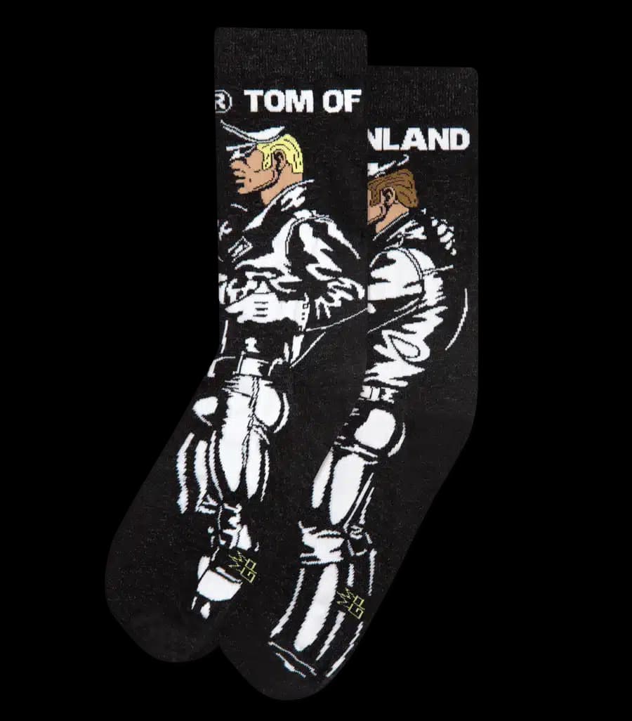 Tom Of Finland Leather Duo Sock