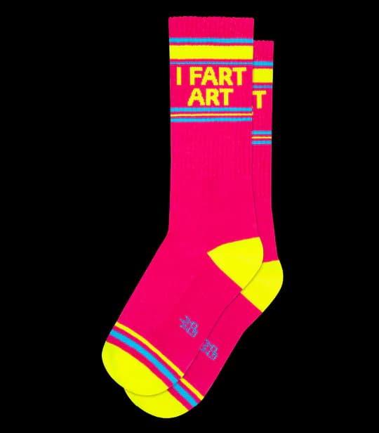 I Fart Art Sock